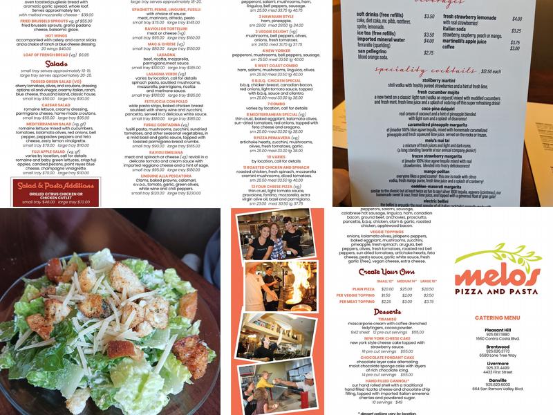 Melo's Menu