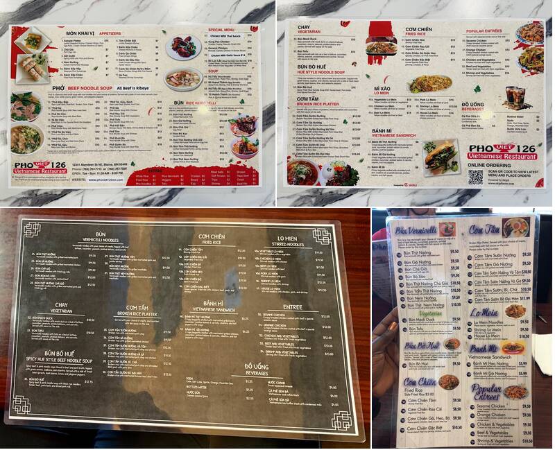 Pho Viet 126 Vietnamese Restaurant, Blaine Menu, Reviews (360