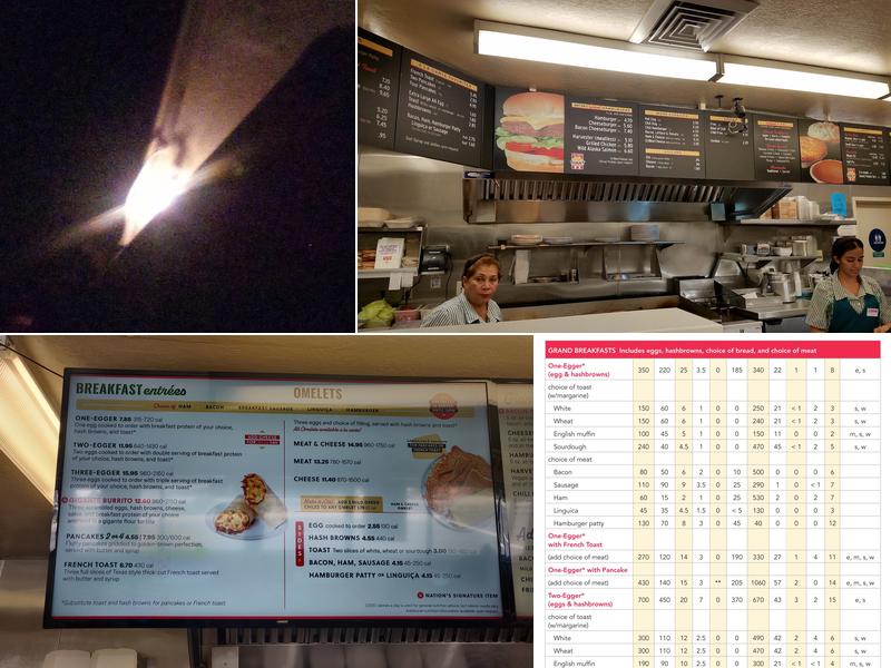 Nation's Giant Hamburgers & Great Pies Menu