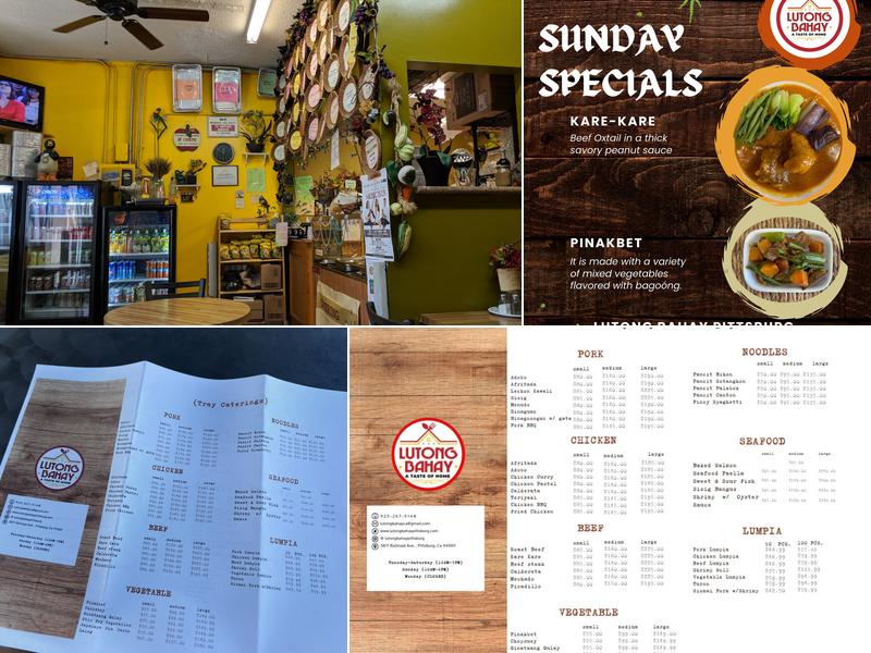 Lutong Bahay Menu