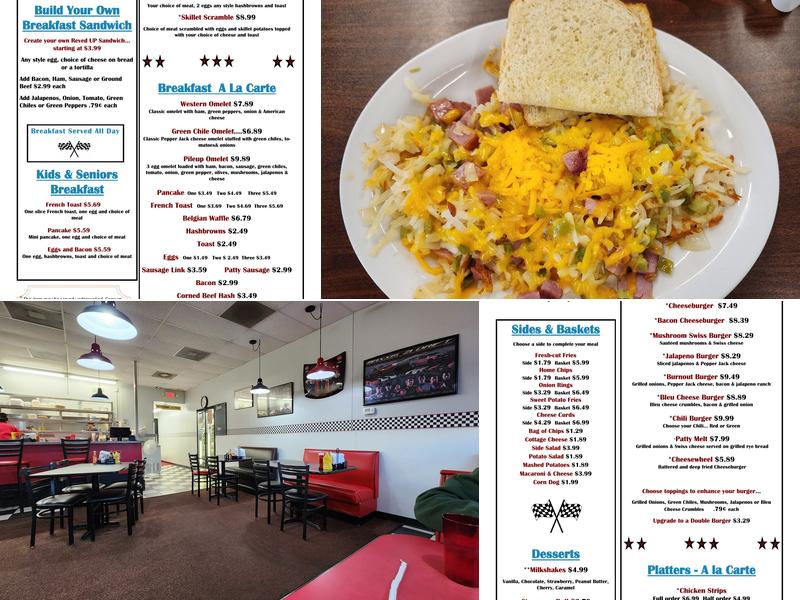 Speedway Café Menu