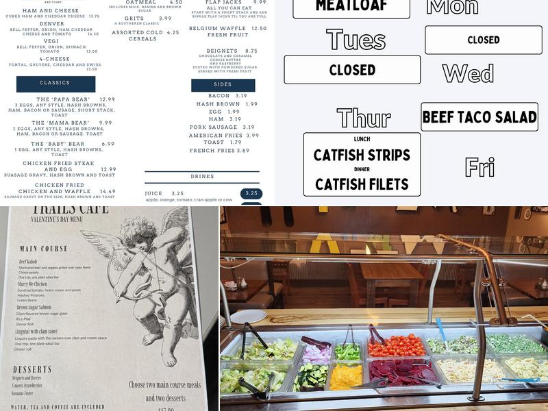 Trails Café Menu