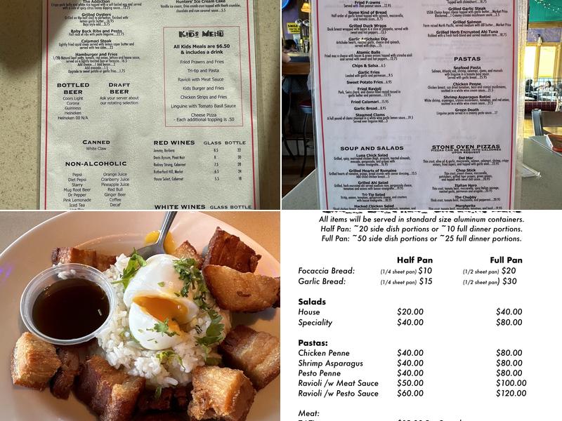 Garlic Brothers Restaurant and Bar Menu