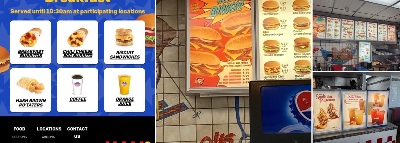 Hamburger Stand Menu