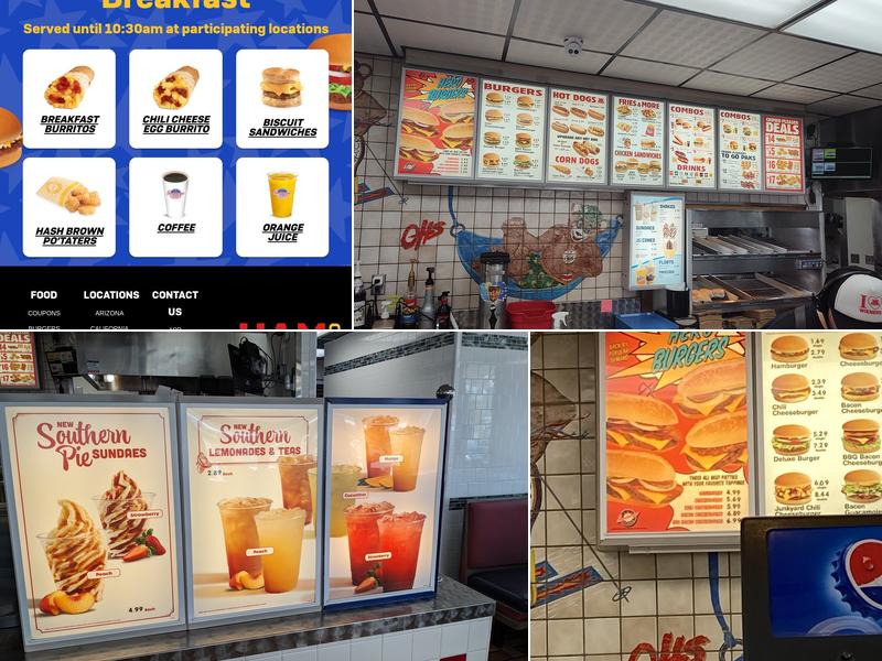 Hamburger Stand Menu