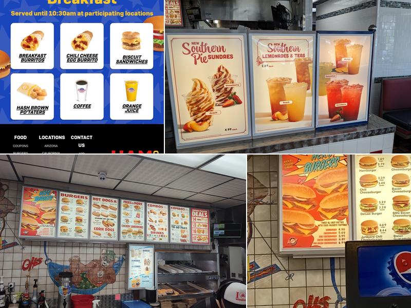 Hamburger Stand Menu