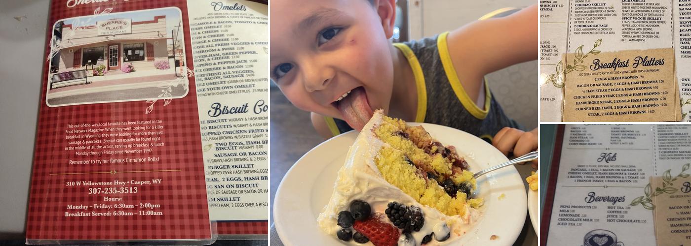 Sherrie's Place Menu