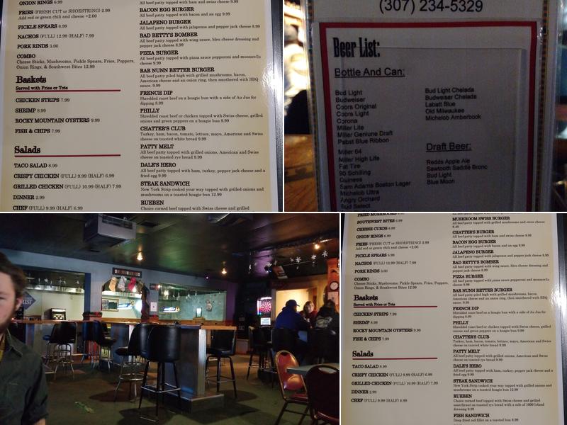 Chatters Menu