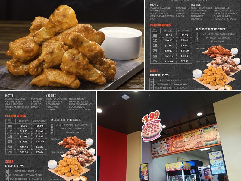 Pizza Patrón North 36th St. Menu