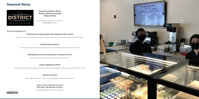 The Fife and Drum Restaurant Menu