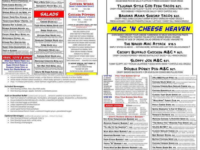 Dish N Dat Menu