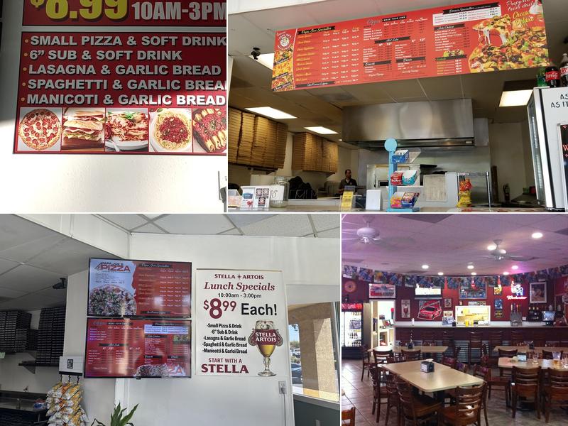 Papa Joe's Pizza Menu