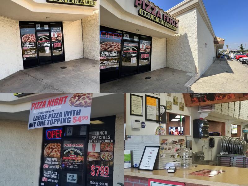 Pizza Fanzz Home of the Flying Saucer