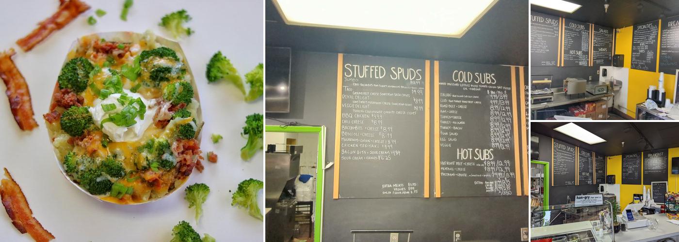 Subs & Spuds Menu