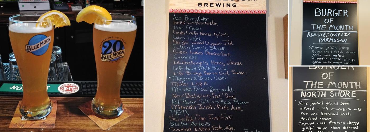 Celts Craft House Menu