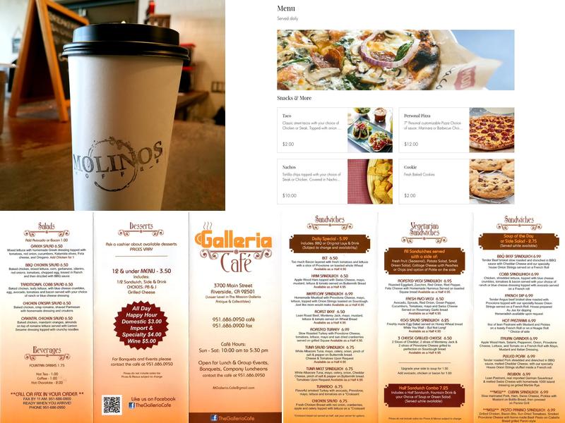 The Hideaway Cafe & Lounge Menu