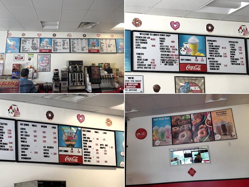 Steve’s Donuts Menu