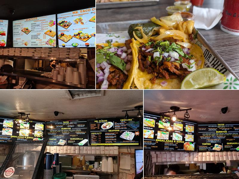 Mr. Taco Main St. Menu