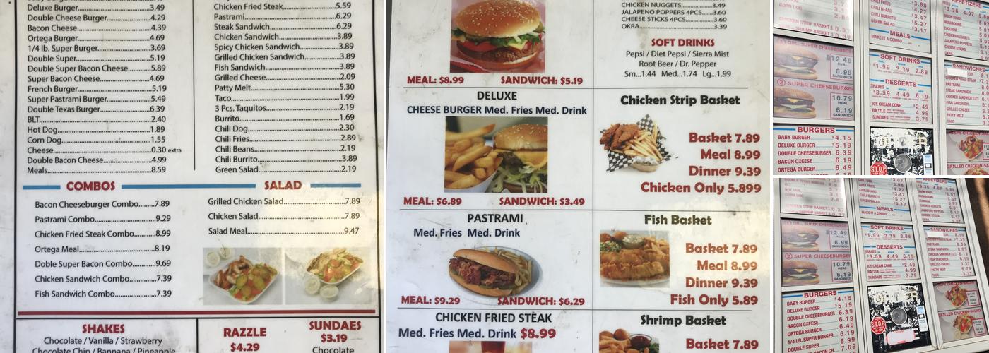 Super Burger Express Menu