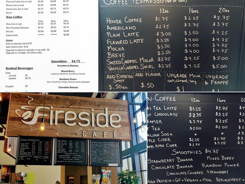 Fireside Café Menu