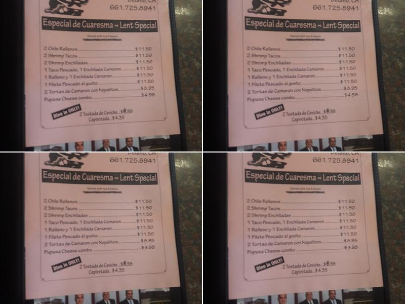 Mi Nayarit Restaurant Menu