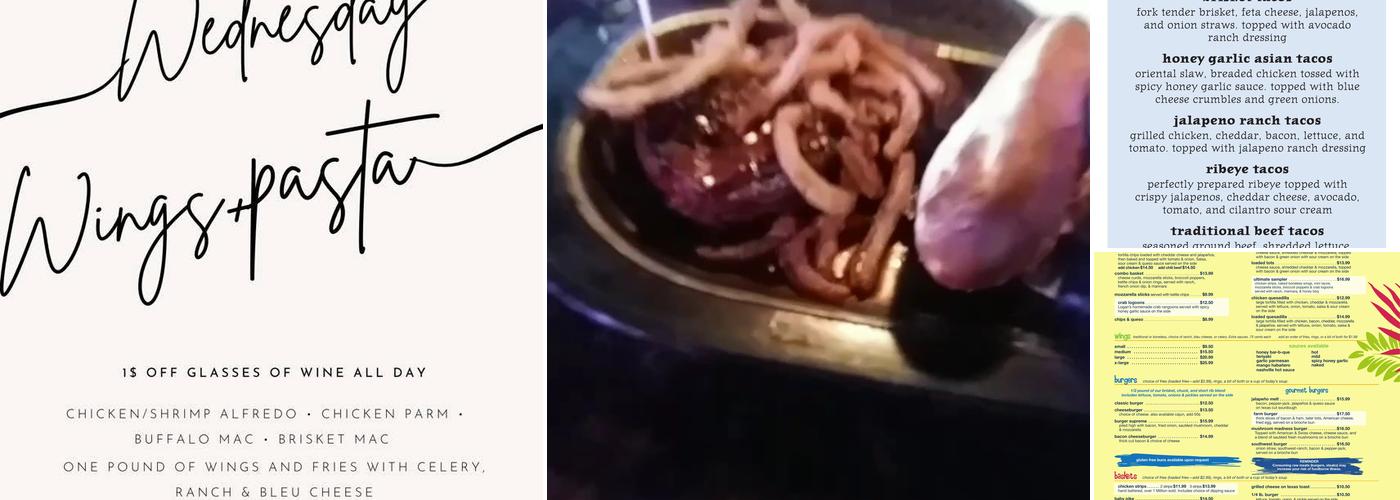 Tanner's Grill & Bar Menu