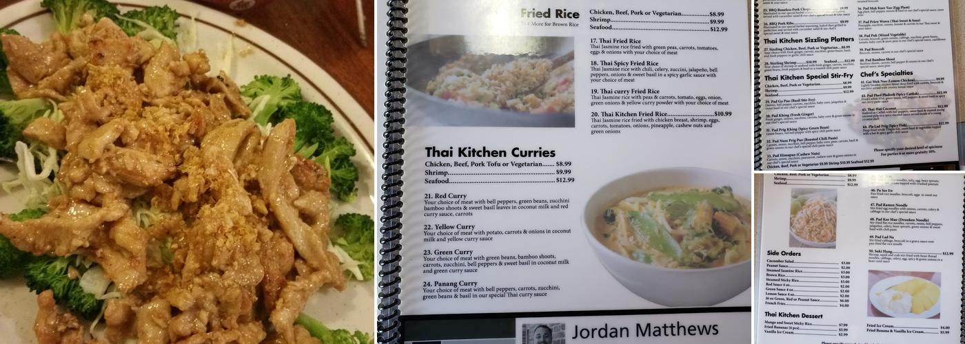 Thai Kitchen by Daoraung Menu