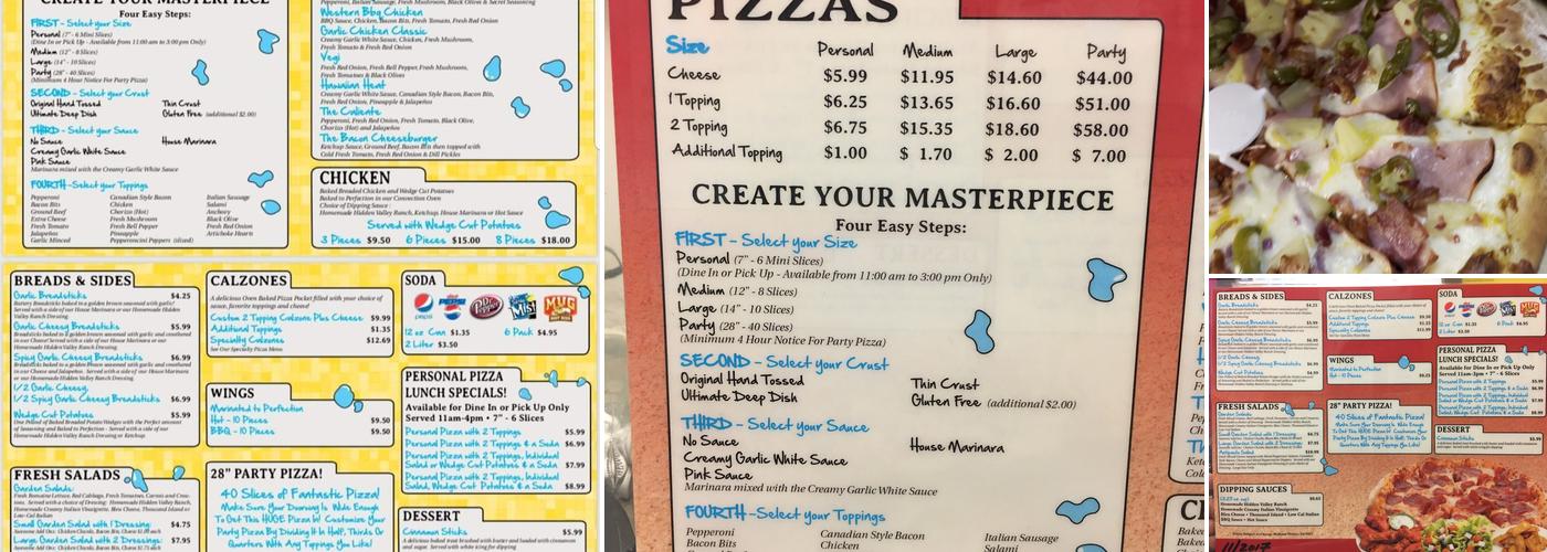 Santa Barbara Pizza & Chicken Menu