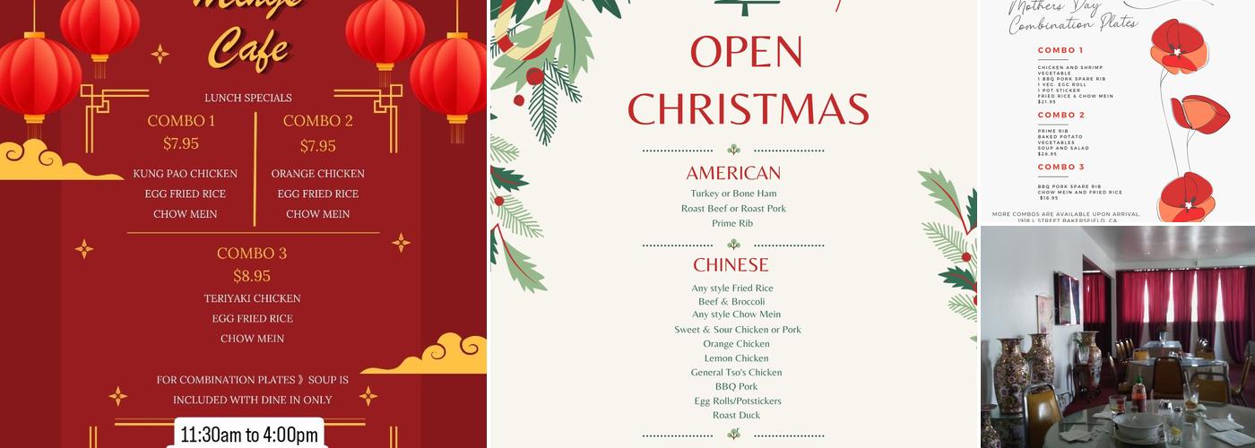 Ming's Cafe Menu