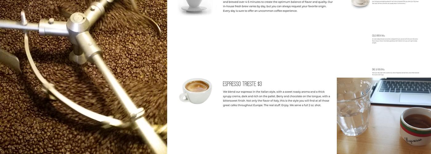 Uncommon Grounds Specialty Roaster Menu