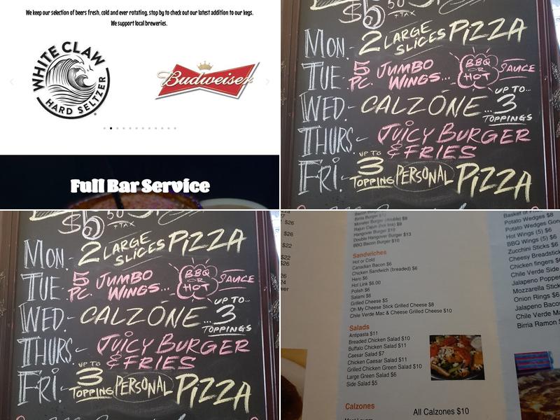 Jerry's Pizza & Pub Menu