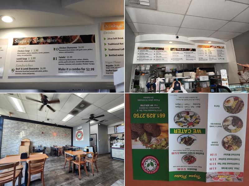Hummus Express Menu