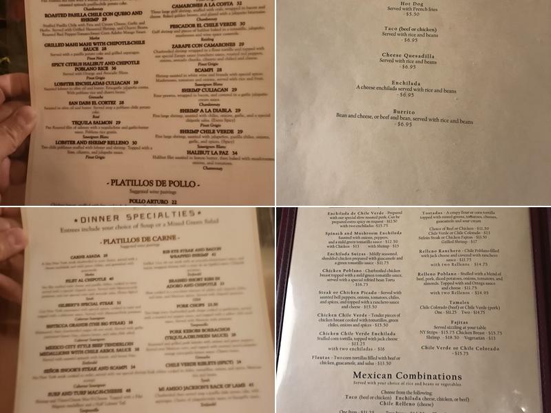 Red Pepper Restaurant Menu
