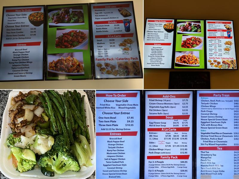 Wok It Out Menu