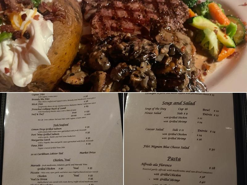 Horse in the Alley Menu