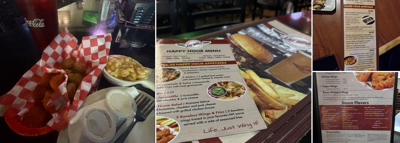 Just Wing It - The Marketplace Menu