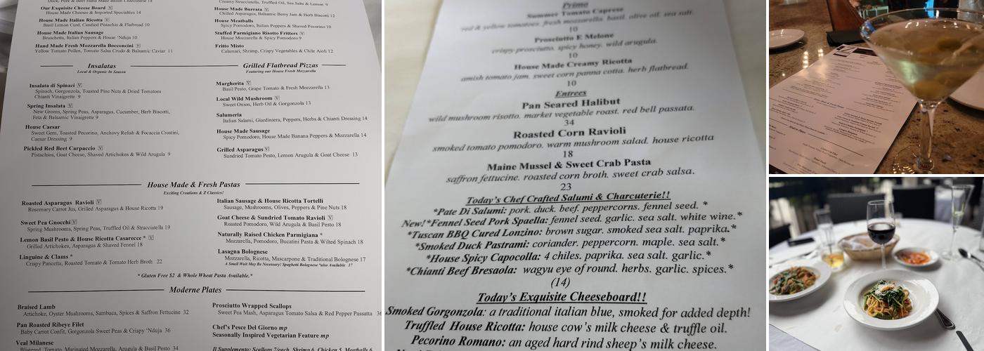 Z Cucina di Spirito Menu