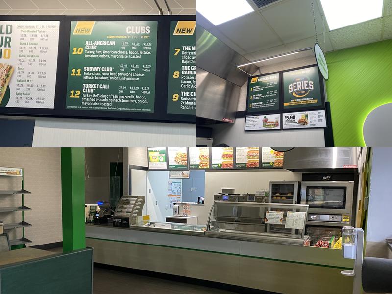 Subway Menu