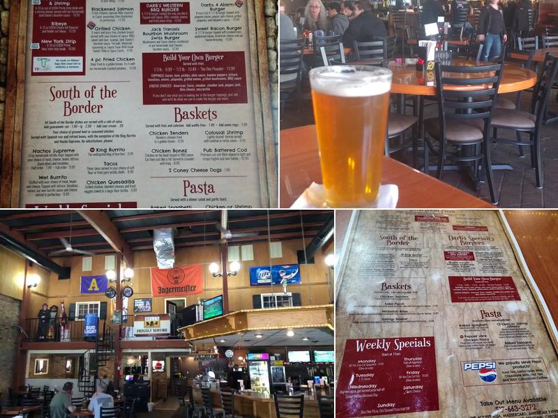 Darb's Patio Menu