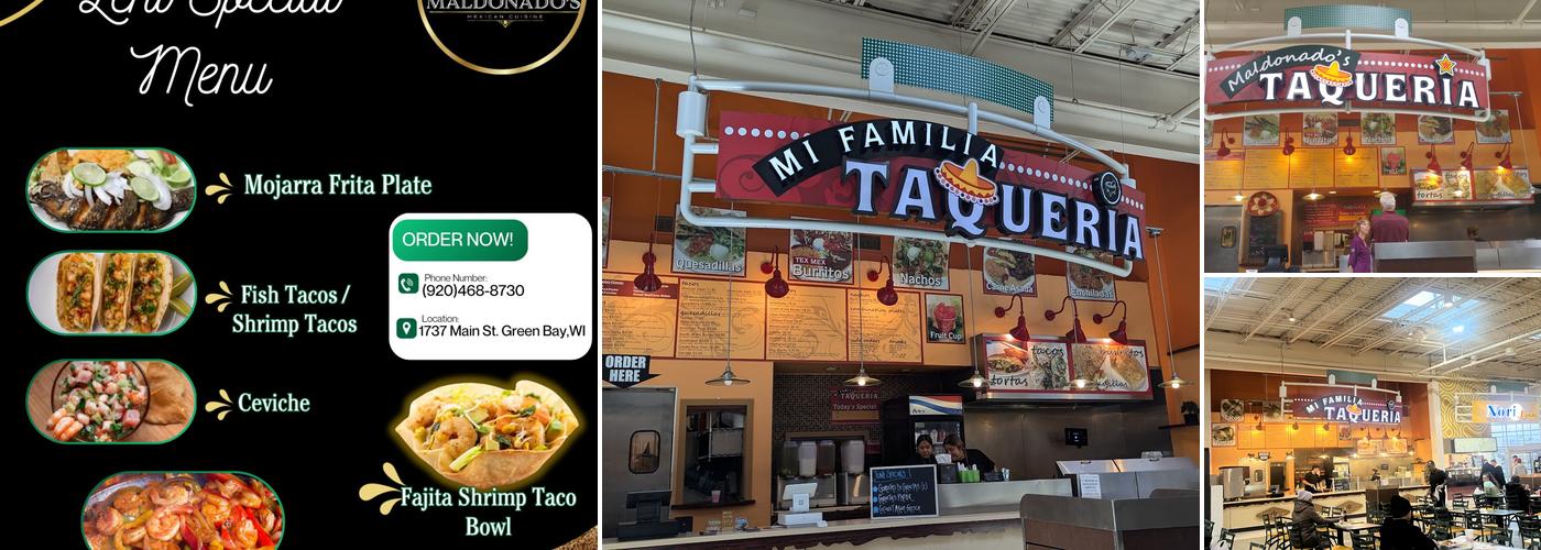 Maldonado's Taqueria Menu