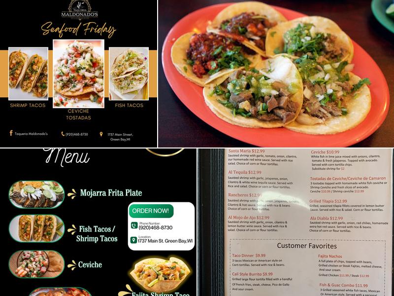 Taqueria Maldonado's Menu