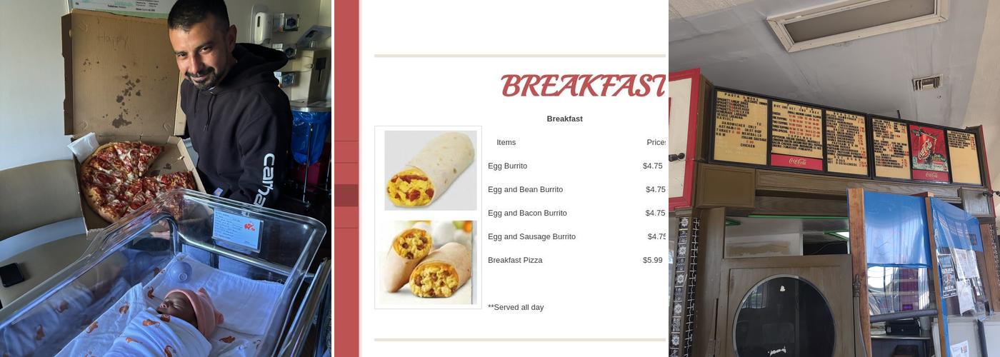 Pizza King Menu