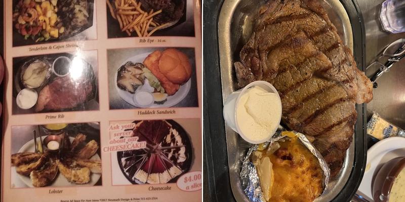 Geno's Steakhouse Menu
