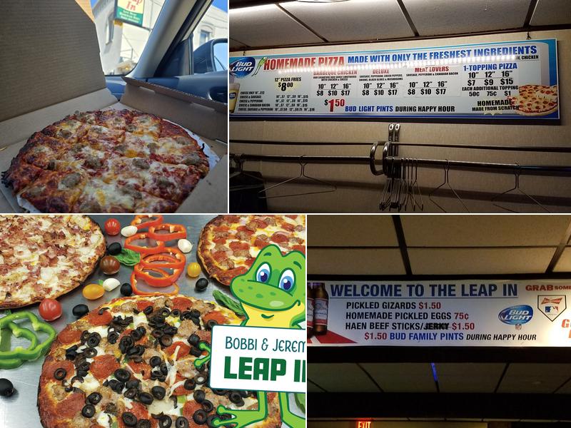 Leap-In Bobbi & Jeremys Menu