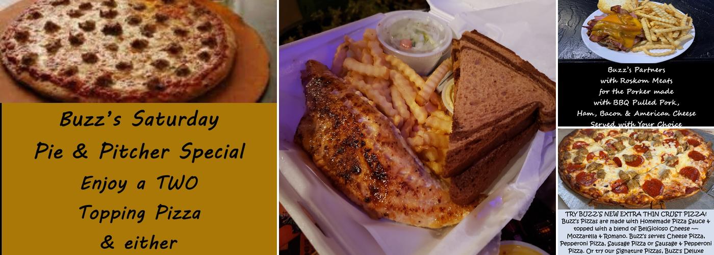 Buzz's Pub & Grill Menu