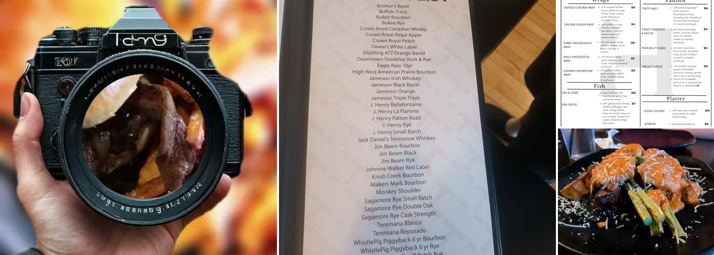 Heights Pub & Parlor Menu