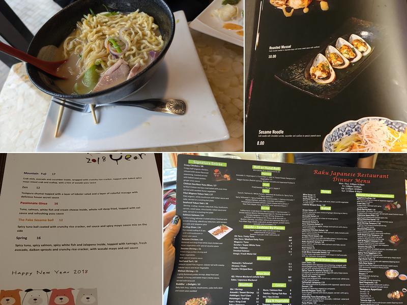Raku Menu