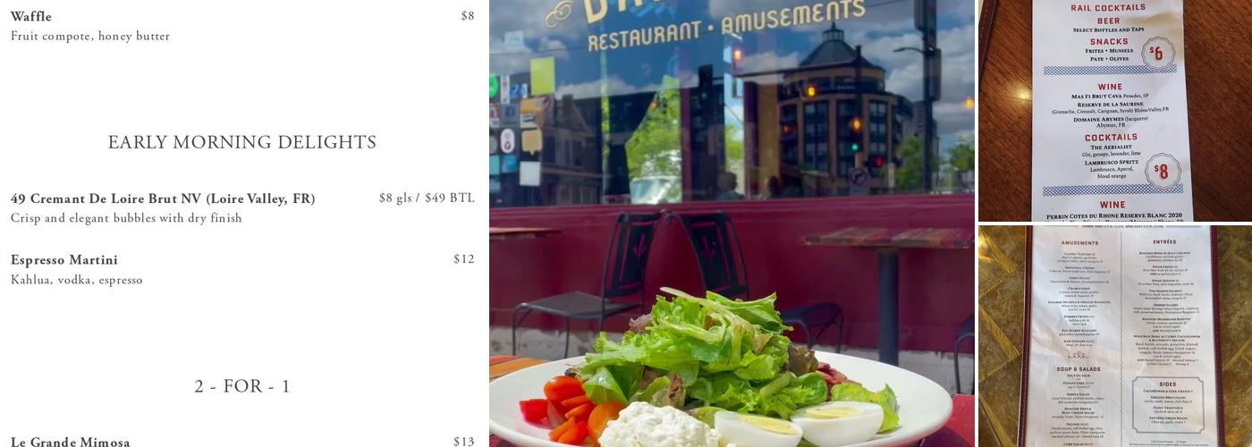 Barbette Menu