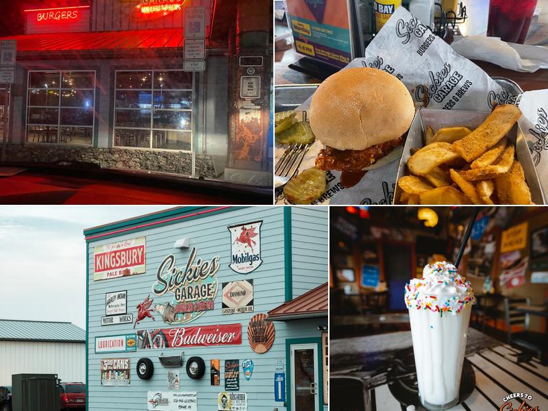 Sickies Garage Burgers & Brews