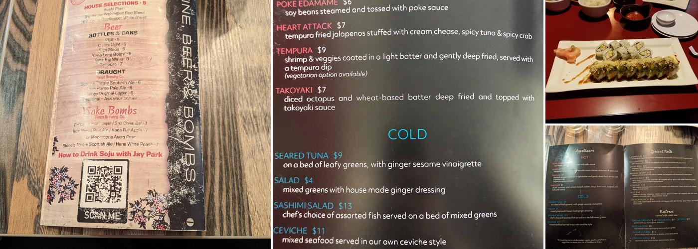 Wasabi | Sushi & Asian Grill Menu